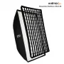 Walimex Pro Softbox Essential 80x120 cm obdĺžnikový softbox s Bowens uchytením, strieborným vnútrom, difúzormi, transportnou taškou