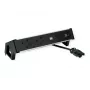 Bachmann Desk 2 Alu stolový zásuvkový blok - 2x zásuvka UK Type G - 2m kábel - čierna