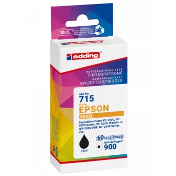 EDDING kompatibilná atramentová kazeta čierna pre Epson 503XL T09R1 (18-715)