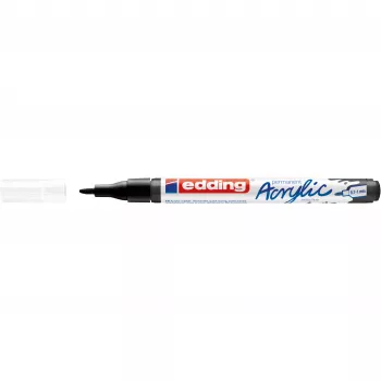 EDDING 5500 akrylový marker čierny 0,7 - 1,0 mm 1 kus