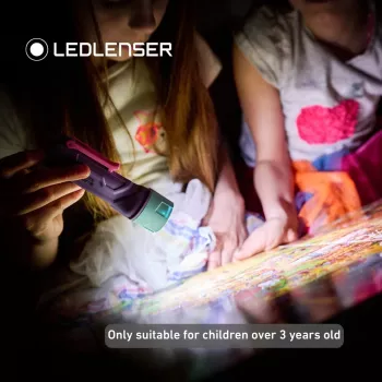 LEDLENSER Kidbeam4 detská baterka fialová