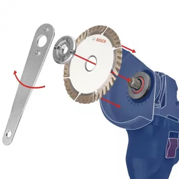 BOSCH rezací kotúč na nerez a kov, Ø 125 mm, 100 ks vo vedre (otvor 22,23 mm, A 60 T BF)