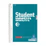 BRUNNEN College Block Student DUO DIN A4 linajkovaný a štvorcový