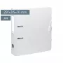 BRUNNEN WAVE zakladač s pákovým mechanizmom biely plast 7,0 cm DIN A4
