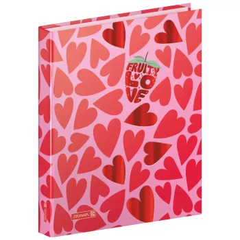 Brunnen Fruity Love krúžkový blok ružový