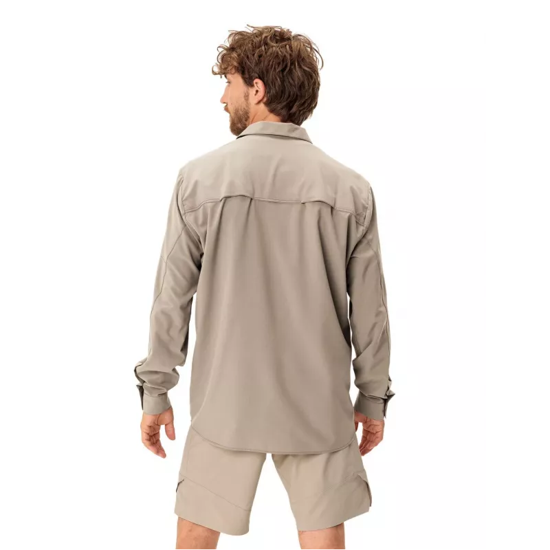 Vaude Rosemoor LS Shirt II - Linen - veľkosť M
