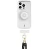 Just Elegance 3-in-1 PopGrip puzdro pre Apple iPhone 15 Pro 6,1 inch transparentná priehľadná