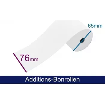 ARTDEV rolka na sčítací stroj - štandardný papier HF 76 65 70 12 B/D/K cca 40 m