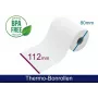 ARTDEV termorolka - 112 80 25 B/D/K biela cca 70 m