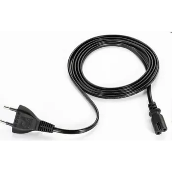ARTDEV napájací kábel euro konektor na IEC C7 Figure-8 čierny 2-pin 1,8m