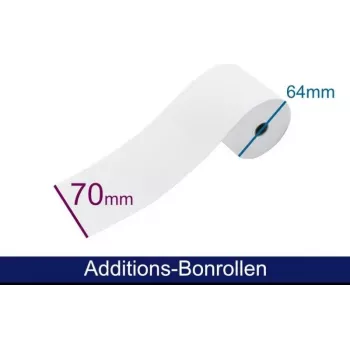 ARTDEV papierová rolka na sčítací stroj - normálny papier HF 69-70 64 12 B/D/K cca 40 m