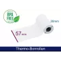 ARTDEV termorolka - 57x30x12 mm B/D max./K s textom inkasa biela 9 m