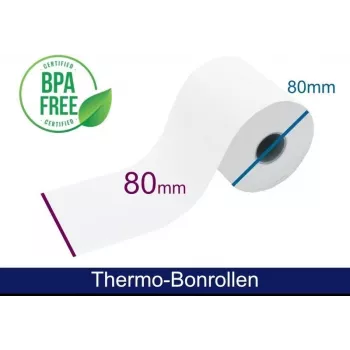 ARTDEV termorolka 80x80x25 mm biela 72 m 55 g 50 roliek/balenie