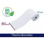 ARTDEV termorolka 80x57mm 12mm jadro 40m 48g/m² biela pre T2 mini 50