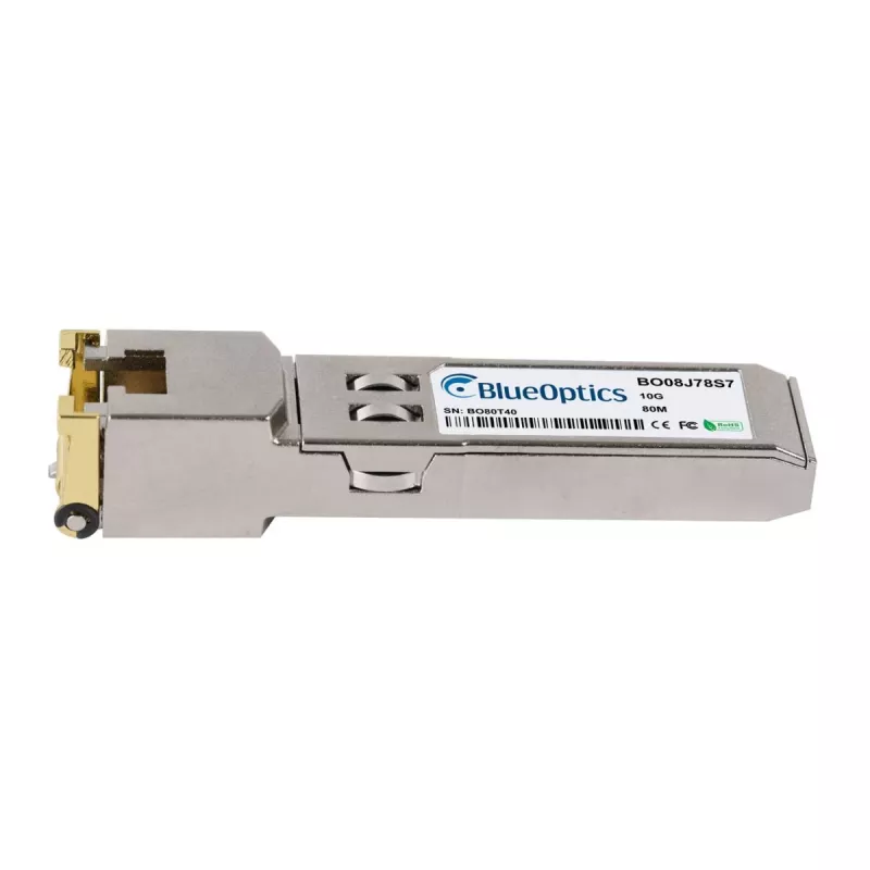 BlueOptics SFP+ 10GBASE-T RJ45 80m transceiver modul pre Synology SFP-10G-RJ45-80M
