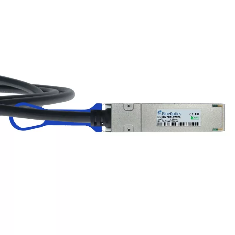 BlueOptics QSFP28-4SFP28-DAC-2M kompatibilný s BlueLAN QSFP28 DAC Breakout kábel 2m