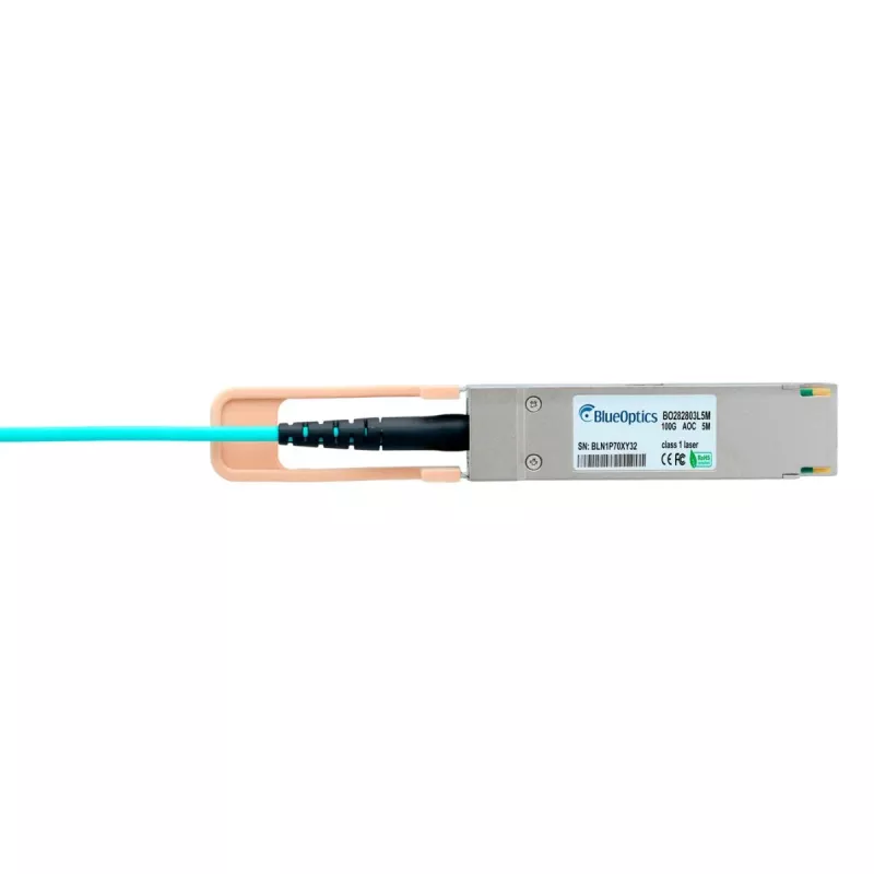 BlueOptics QSFP28-100G-AOC-3M-RU-BO Ruckus kompatibilný aktívny optický kábel 3m