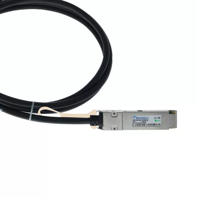 BlueOptics Ruckus 40G-QSFP-4SFP-C-0101 kompatibilný BlueLAN QSFP DAC SC253501K1M30 - kábel