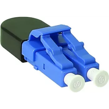 BlueOptics Loopback adaptér LC Duplex Singlemode SM 9/125µm keramická ferula modrý