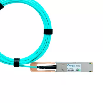 BlueOptics BO282803L10M kompatibilný QSFP28 aktívny optický kábel 10m pre Ruckus E100G-QSFP-QSFP-AOC-1001