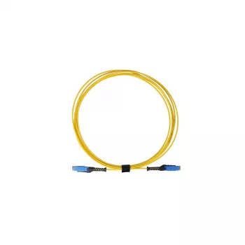 BlueOptics Duplex optický patch kábel, MDC-UPC na MDC-UPC, Singlemode 9/125µm, G.657, 3m, modrý