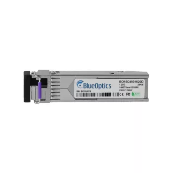 BlueOptics BO15C4931620D Kompatibilný Synology SFP-BXD43-20KM SFP transceiver, LC Simplex, 1000BASE-BX, 20 km