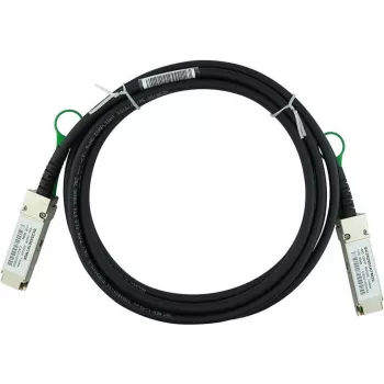 BlueOptics Edge Core ET6402-DAC-5M Kompatibilný BlueLAN QSFP Direct Attach kábel, 40GBASE-CR4, Ethernet/Infiniband QDR, 28AWG, 5 metrov (ET6402-DAC-5M-BL)