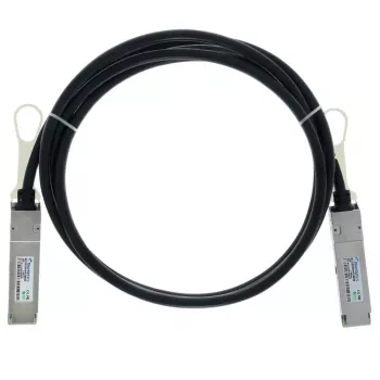 BlueOptics Extreme Networks 20G-DACP-QSFP1SFPDD1M BlueLAN QSFP+ Direct Attach kábel, 40GBASE-CR4, 30AWG, 1 meter