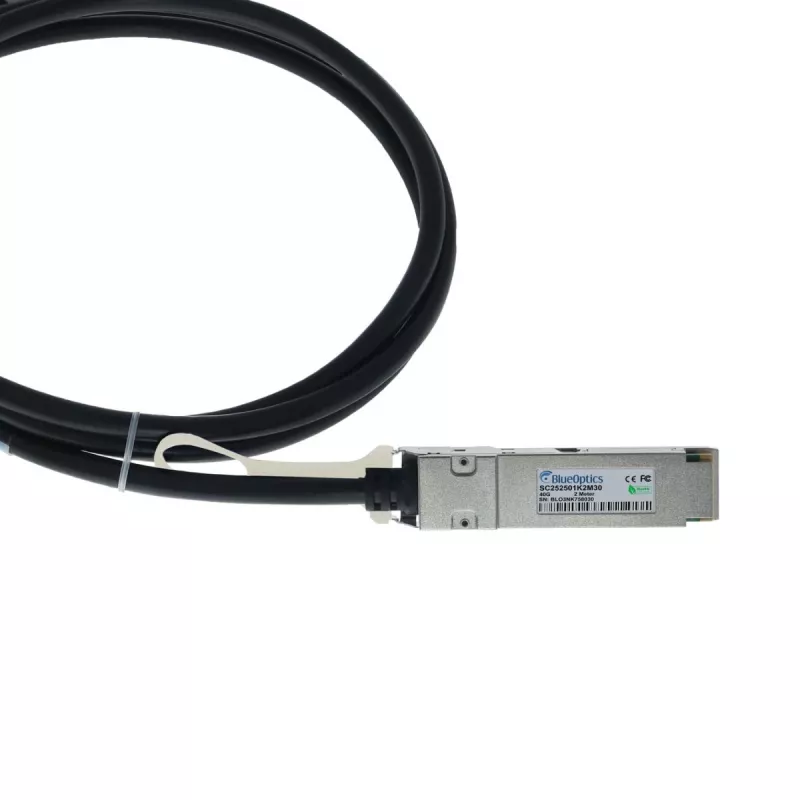 BlueLAN QSFP-40G-2M-CM-BL kompatibilný H3C QSFP+ Direct Attach kábel, 40GBASE-CR4, 30AWG, 2 metre