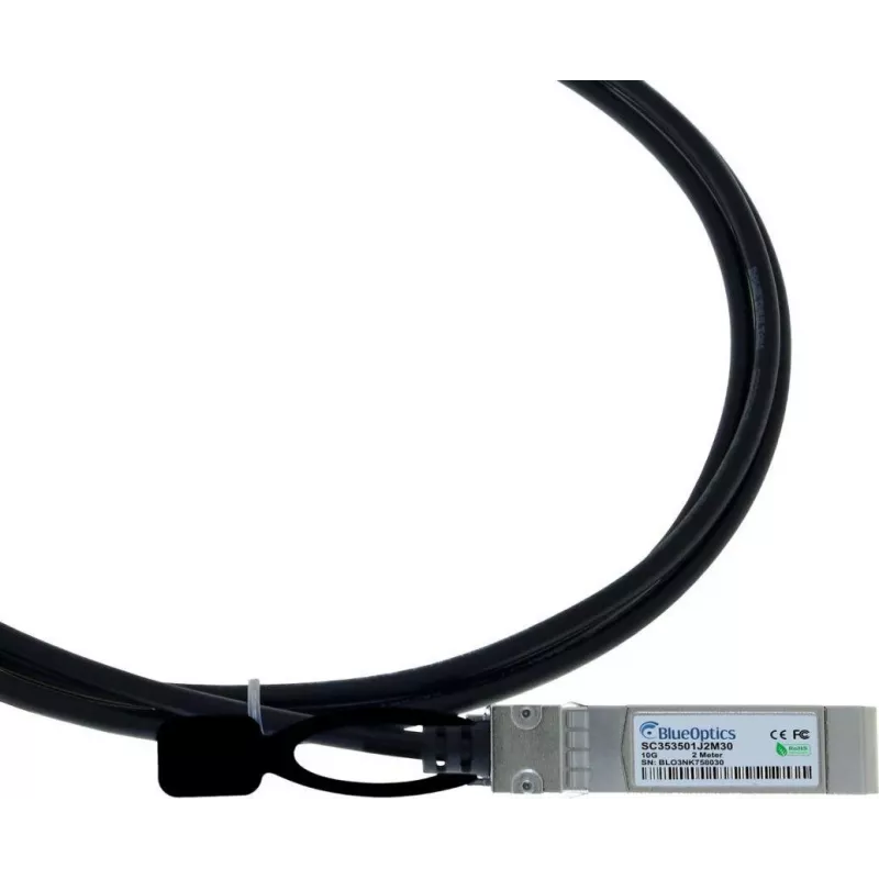 BlueOptics Fortinet FN-CABLE-SFP+3 BlueLAN SC353501J3M30 10GBASE-CR pasívny SFP+ na SFP+ Direct Attach kábel, 3 metre