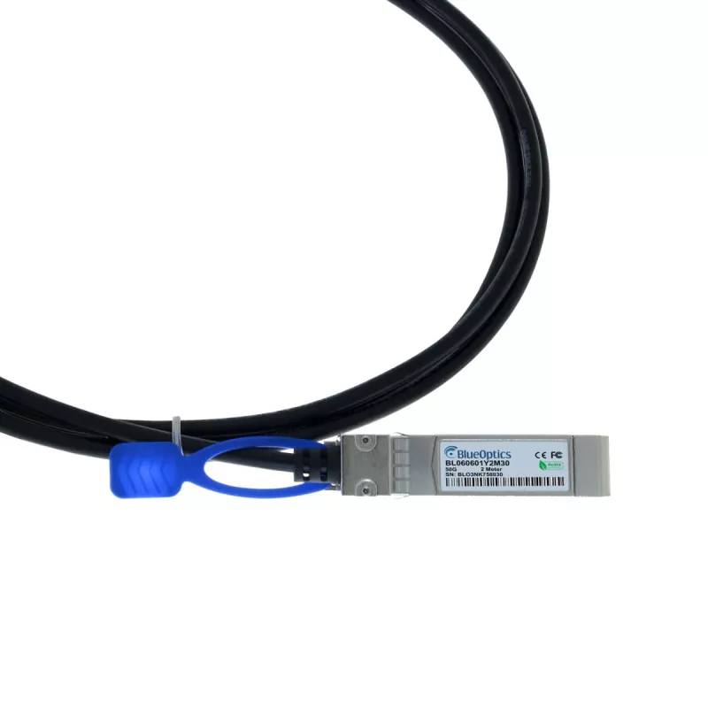 BlueLAN C-S50-S50-1M-BL 50GBASE-CR pasívny SFP56 Direct Attach kábel, 1 meter
