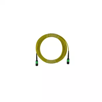 BlueOptics Kompatibilný s Juniper MTP12-FF-S3M MTP/APC na MTP/APC OS2 Singlemode optický trunk kábel, 12 vlákien, 3 m, žltá