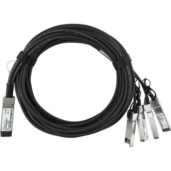 BlueLAN 40G-DACP-QSFP4SFP1M-BL QSFP+ na 4x SFP+ pasívny Direct Attach Copper breakout kábel, 1 m