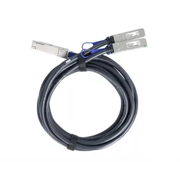 BlueLAN FN-CABLE-QSFPDD-2QSFP56-L1-BL 400G DAC breakout kábel QSFP-DD na 2x QSFP56, 1m