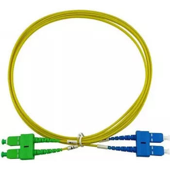 BlueOptics duplexné optické patch kábel SC-UPC na SC-APC singlemode OS2 2 metre