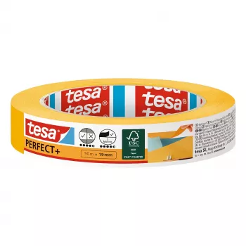 TESA Perfect+ maliarska páska žltá 50m x 19mm 1 rolka