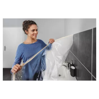 Tesa Easy Cover Economy krycia fólia s lepiacou páskou 17 m x 2,60 m 1 rolka