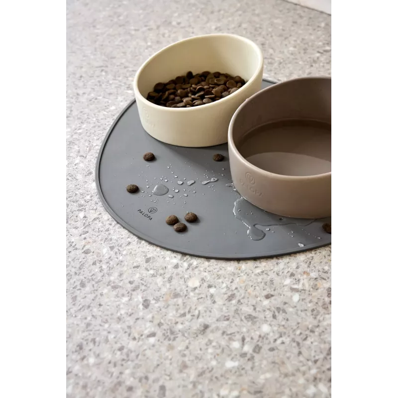 PALOPA porcelánová miska pre psov Cali taupe