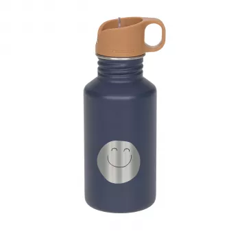 Lassig Little Gang Smile 500 ml fľaša na pitie Navy