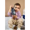 Lassig Little Gang Smile 500 ml fľaša na pitie Navy