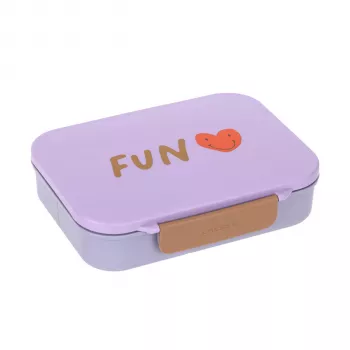 Lassig Bento 12100157012 Little Gang Heart Lila obedár