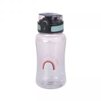 Lassig Fľaša Tritan na pitie 420 ml Tiny Outdoor Rainbow