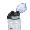 LASSIG Tritan fľaša na pitie 420 ml Tiny Team Dog mint/modrá