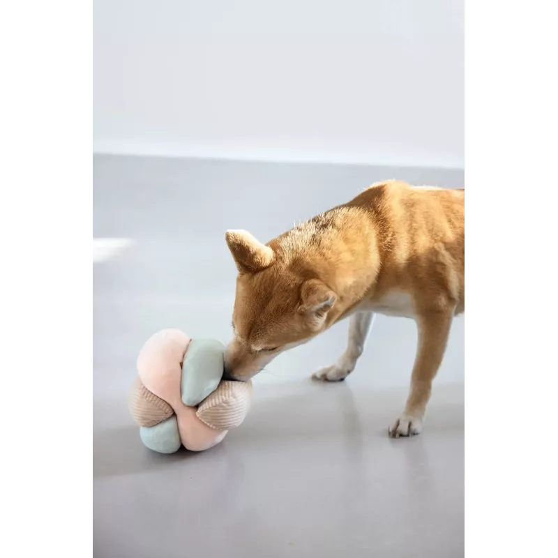 PALOPA čuchacia lopta pre psov modulárna hračka Brino Mellow Pastels