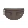 PALOPA Emma vrecko na pamlsky pre psov bedrová taška Crinkled Nylon Chocolate