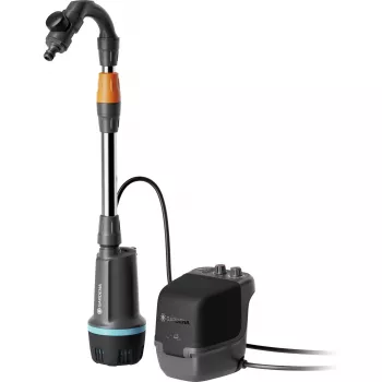 Gardena 14605-20 akumulátorové čerpadlo do dažďovej suda 2400 ComfortAutomatic 18V P4A kompletná sada