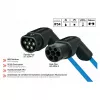 KABELMEISTER Mode 3 Type 2 EV nabíjací kábel 11 kW 16 A 3-fázový špirálový kábel 5 m čierna