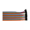 Kabelmeister Jumper Wire 40-Pin, oddeľovacie vodiče pre Arduino, Raspberry Pi atď., samica na samicu, 20 cm