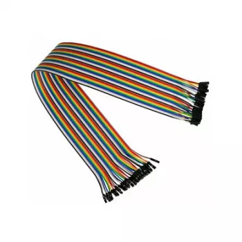 Kabelmeister Jumper Wire 40-Pin, oddeľovacie vodiče pre Arduino, Raspberry Pi atď., samica na samicu, 20 cm