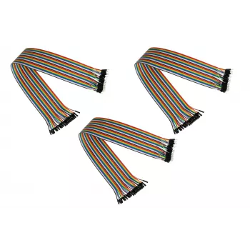 kabelmeister Jumper Wire 40-Pin oddeľovacie vodiče pre Arduino, Raspberry Pi atď., samec na samicu